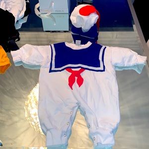 Stay puft Marshmallow Man baby costume